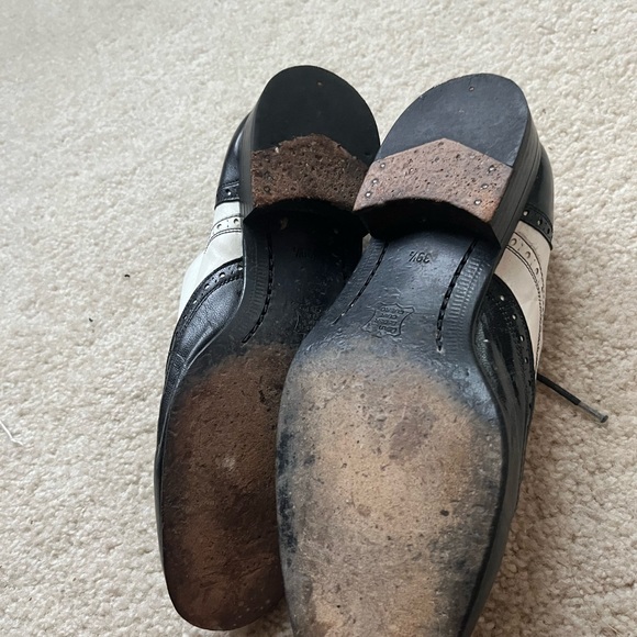 Paco Lui Lau black and white bucks, 39.5 - Picture 4 of 4